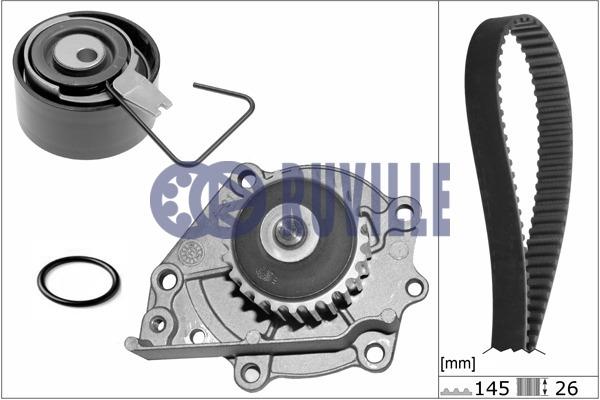 Ruville 56137701 TIMING BELT KIT WITH WATER PUMP 56137701: Buy near me in Poland at 2407.PL - Good price!