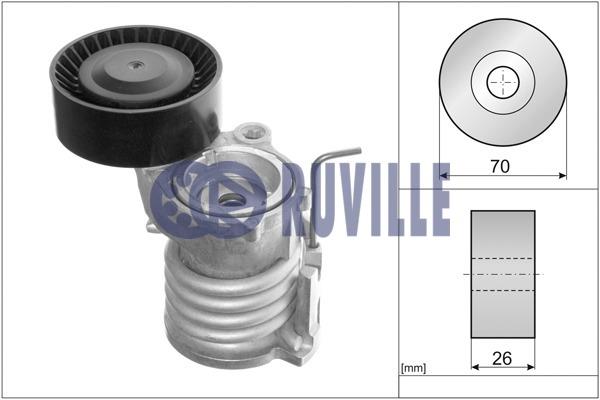 Ruville 56318 Натягувач ременя поліклинового (приводного) 56318: Приваблива ціна - Купити у Польщі на 2407.PL!