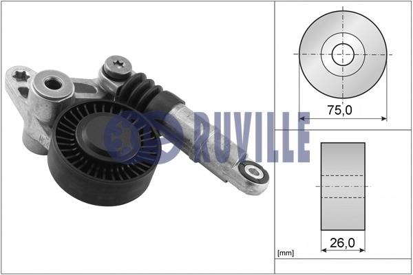 Ruville 56358 DRIVE BELT TENSIONER 56358: Buy near me in Poland at 2407.PL - Good price!