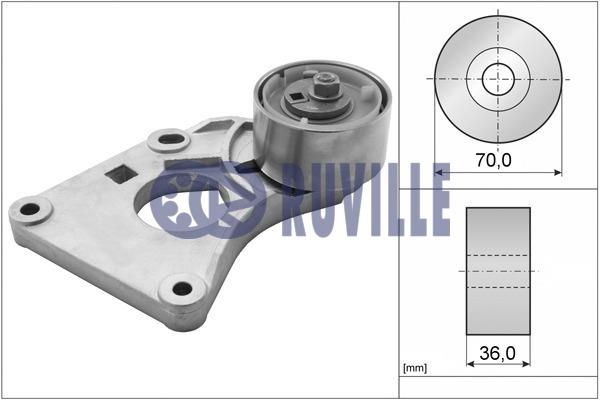Ruville 56643 Tensioner pulley, timing belt 56643: Buy near me in Poland at 2407.PL - Good price!