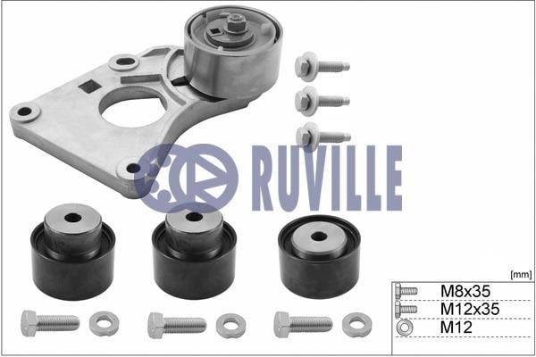 Ruville 5664350 Timing Belt Pulleys (Timing Belt), kit 5664350: Buy near me in Poland at 2407.PL - Good price!