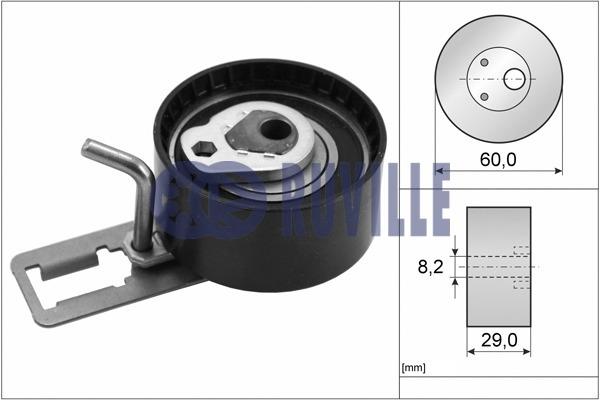 Ruville 56664 Tensioner pulley, timing belt 56664: Buy near me in Poland at 2407.PL - Good price!