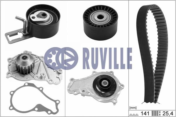 Ruville 56664711 TIMING BELT KIT WITH WATER PUMP 56664711: Buy near me in Poland at 2407.PL - Good price!