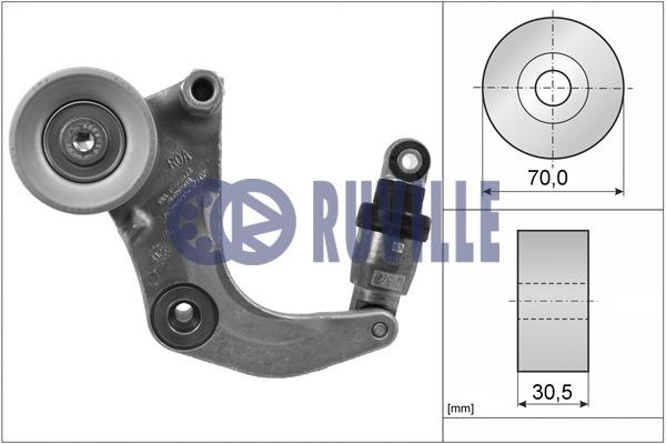 Ruville 57437 DRIVE BELT TENSIONER 57437: Buy near me in Poland at 2407.PL - Good price!