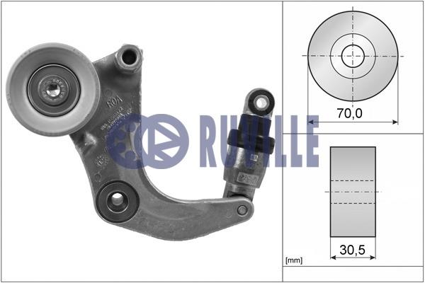 Ruville 57437 Натяжитель ремня поликлинового (приводного) 57437: Отличная цена - Купить в Польше на 2407.PL!
