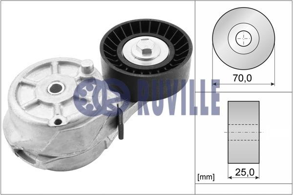 Ruville 58617 DRIVE BELT TENSIONER 58617: Buy near me in Poland at 2407.PL - Good price!
