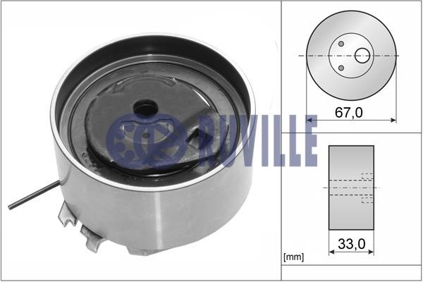 Ruville 58619 Tensioner pulley, timing belt 58619: Buy near me in Poland at 2407.PL - Good price!