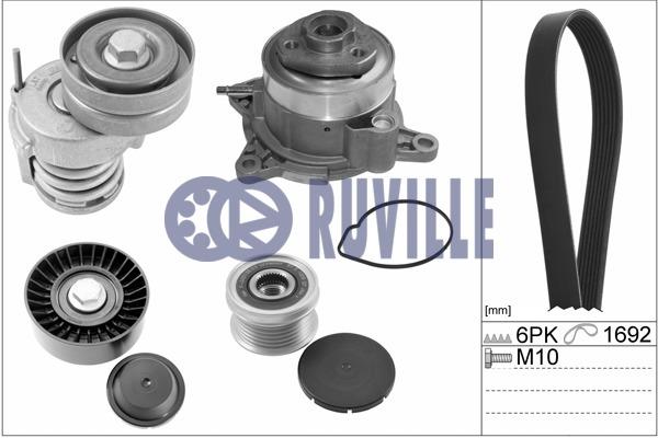 Ruville 55778801 Drive belt kit 55778801: Buy near me in Poland at 2407.PL - Good price!