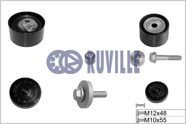 Ruville 5555556 Timing Belt Pulleys (Timing Belt), kit 5555556: Buy near me in Poland at 2407.PL - Good price!