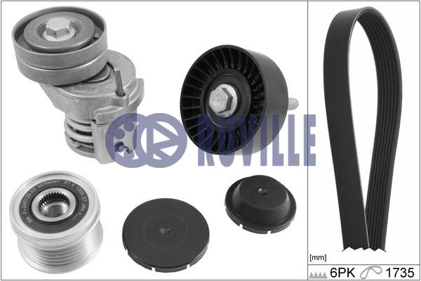 Ruville 5577880 Drive belt kit 5577880: Buy near me in Poland at 2407.PL - Good price!