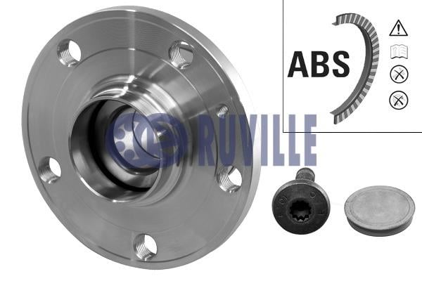Ruville 5481 Wheel hub with rear bearing 5481: Buy near me in Poland at 2407.PL - Good price!
