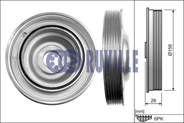 Ruville 515915 Pulley crankshaft 515915: Buy near me in Poland at 2407.PL - Good price!