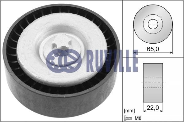 Ruville 57519 V-ribbed belt tensioner (drive) roller 57519: Buy near me in Poland at 2407.PL - Good price!