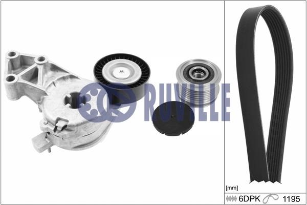 Ruville 5544480 Drive belt kit 5544480: Buy near me in Poland at 2407.PL - Good price!