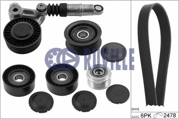 Ruville 5635885 Drive belt kit 5635885: Buy near me in Poland at 2407.PL - Good price!