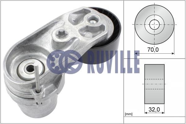 Ruville 57603 DRIVE BELT TENSIONER 57603: Buy near me at 2407.PL in Poland at an Affordable price!