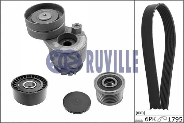 Ruville 5558580 Drive belt kit 5558580: Buy near me in Poland at 2407.PL - Good price!
