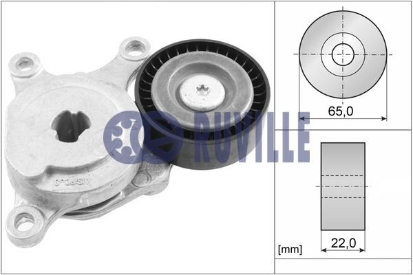 Ruville 57539 DRIVE BELT TENSIONER 57539: Buy near me in Poland at 2407.PL - Good price!