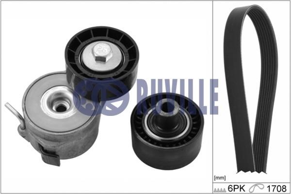 Ruville 5599080 Drive belt kit 5599080: Buy near me at 2407.PL in Poland at an Affordable price!