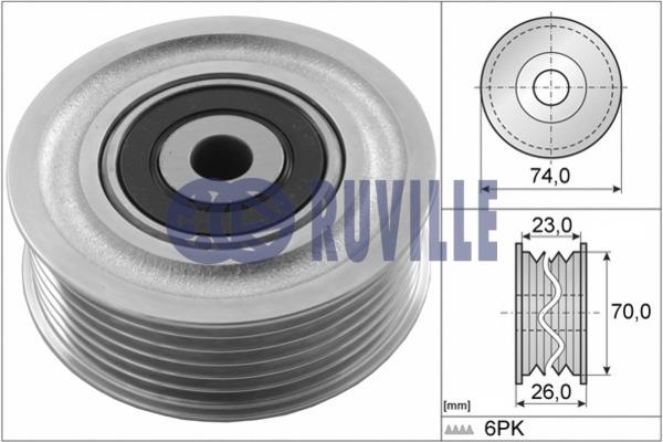Ruville 57914 DRIVE BELT IDLER 57914: Buy near me in Poland at 2407.PL - Good price!