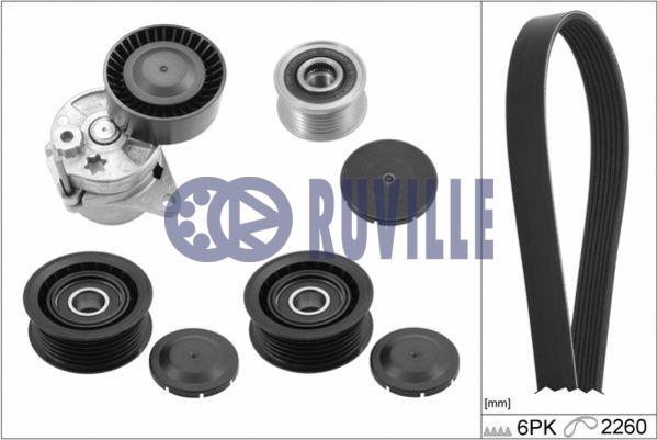Ruville 5512381 Drive belt kit 5512381: Buy near me in Poland at 2407.PL - Good price!