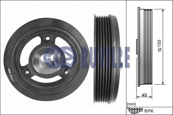 Ruville 517300 Pulley crankshaft 517300: Buy near me in Poland at 2407.PL - Good price!