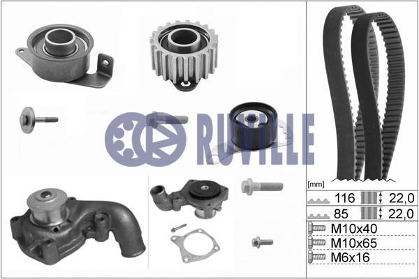  55214712 TIMING BELT KIT WITH WATER PUMP 55214712: Buy near me in Poland at 2407.PL - Good price!
