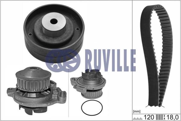 Ruville 55401701 TIMING BELT KIT WITH WATER PUMP 55401701: Buy near me in Poland at 2407.PL - Good price!