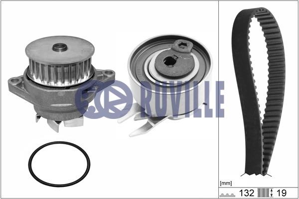 Ruville 55427701 TIMING BELT KIT WITH WATER PUMP 55427701: Buy near me in Poland at 2407.PL - Good price!