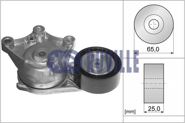 Ruville 56667 DRIVE BELT TENSIONER 56667: Buy near me in Poland at 2407.PL - Good price!