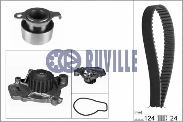 Ruville 57401721 TIMING BELT KIT WITH WATER PUMP 57401721: Buy near me in Poland at 2407.PL - Good price!