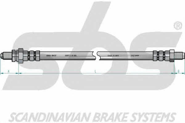 SBS 13308525145 Bremsschlauch 13308525145: Bestellen Sie in Polen zu einem guten Preis bei 2407.PL!