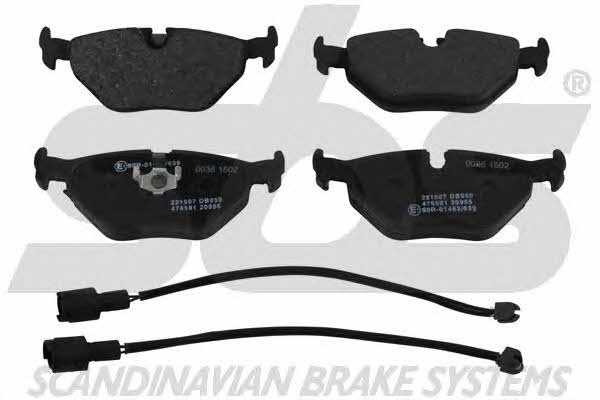 SBS 1501221507 Brake Pad Set, disc brake 1501221507: Buy near me in Poland at 2407.PL - Good price!