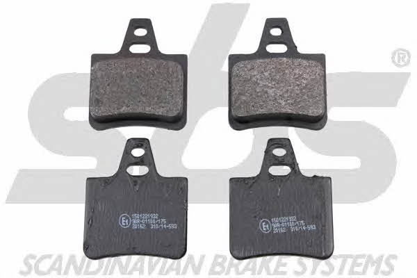 SBS 1501221932 Brake Pad Set, disc brake 1501221932: Buy near me in Poland at 2407.PL - Good price!