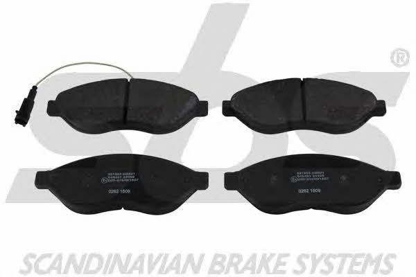 SBS 1501221959 Brake Pad Set, disc brake 1501221959: Buy near me in Poland at 2407.PL - Good price!