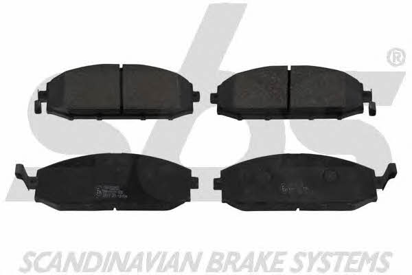 SBS 1501222255 Brake Pad Set, disc brake 1501222255: Buy near me in Poland at 2407.PL - Good price!