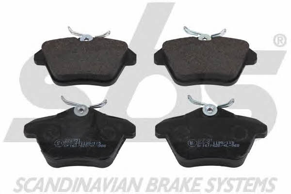 SBS 1501222351 Brake Pad Set, disc brake 1501222351: Buy near me in Poland at 2407.PL - Good price!