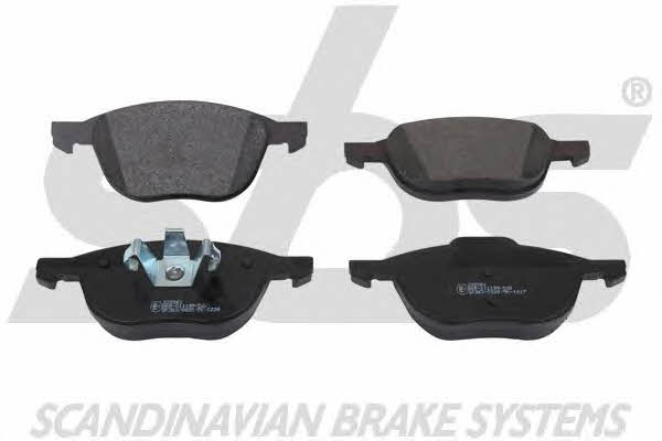 SBS 1501222561 Brake Pad Set, disc brake 1501222561: Buy near me in Poland at 2407.PL - Good price!