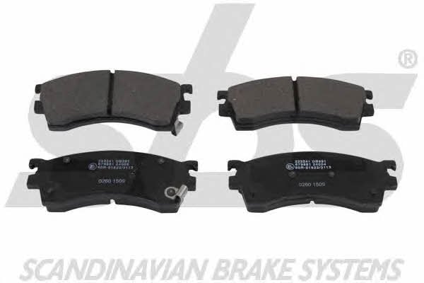 SBS 1501223241 Brake Pad Set, disc brake 1501223241: Buy near me in Poland at 2407.PL - Good price!
