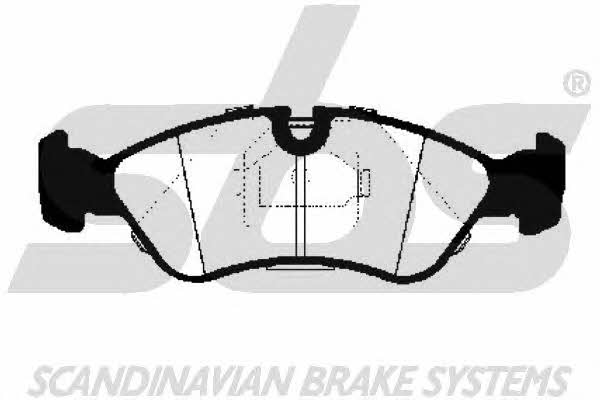 SBS 1501223607 Brake Pad Set, disc brake 1501223607: Buy near me in Poland at 2407.PL - Good price!