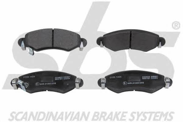 SBS 1501223623 Brake Pad Set, disc brake 1501223623: Buy near me in Poland at 2407.PL - Good price!