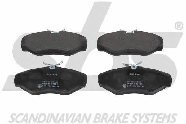 SBS 1501223626 Brake Pad Set, disc brake 1501223626: Buy near me in Poland at 2407.PL - Good price!
