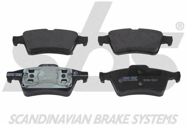 SBS 1501223629 Brake Pad Set, disc brake 1501223629: Buy near me in Poland at 2407.PL - Good price!