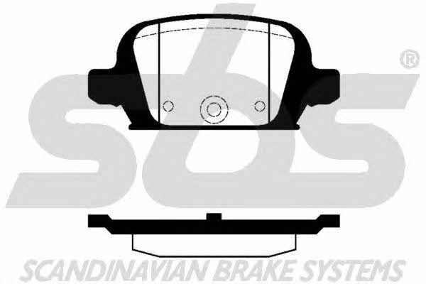 SBS 1501223630 Brake Pad Set, disc brake 1501223630: Buy near me in Poland at 2407.PL - Good price!