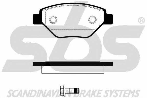 SBS 1501223952 Brake Pad Set, disc brake 1501223952: Buy near me in Poland at 2407.PL - Good price!