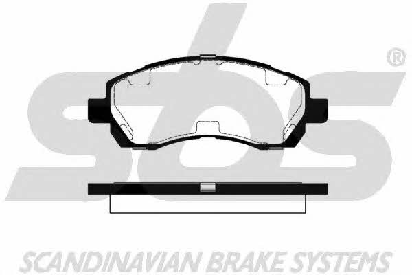 SBS 1501224409 Scheibenbremsbeläge, Set 1501224409: Kaufen Sie zu einem guten Preis in Polen bei 2407.PL!