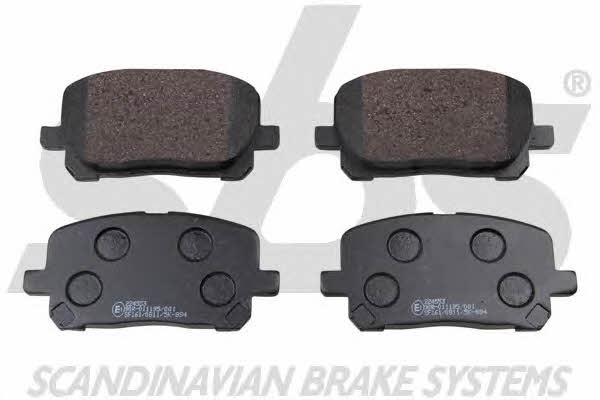 SBS 1501224553 Brake Pad Set, disc brake 1501224553: Buy near me in Poland at 2407.PL - Good price!