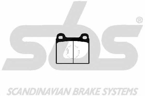 SBS 1501224704 Brake Pad Set, disc brake 1501224704: Buy near me in Poland at 2407.PL - Good price!