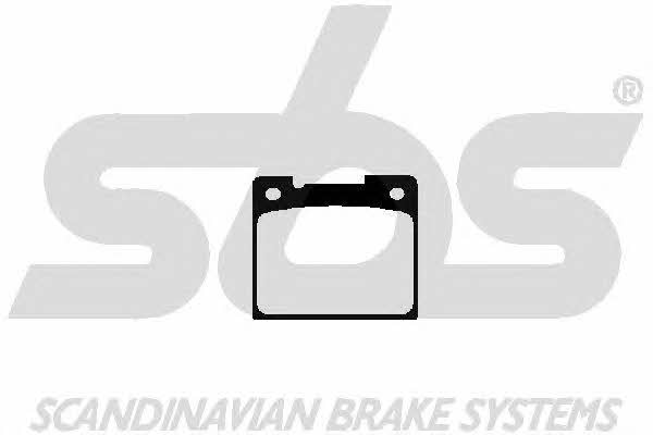 SBS 1501224813 Brake Pad Set, disc brake 1501224813: Buy near me in Poland at 2407.PL - Good price!