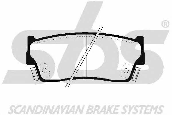 SBS 1501225204 Brake Pad Set, disc brake 1501225204: Buy near me in Poland at 2407.PL - Good price!